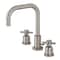 Kingston Brass FSC8938DX Concord Widespread Bathroom Faucet W/ Brass Pop-Up, Nickel FSC8938DX - alternate 1
